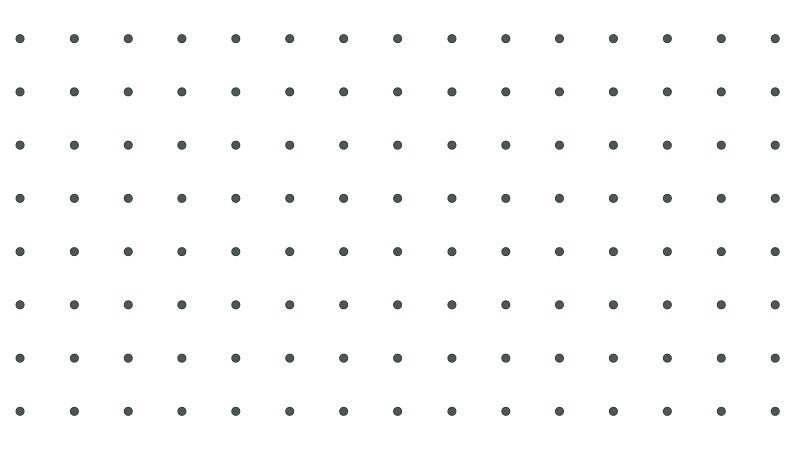 grid of grey dots on a white background
