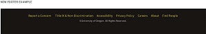 New Required Footer