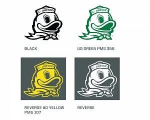 The Mascot Duck mark options