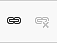 Content editor menu buttons, Link editor Content editor menu buttons, Link editor