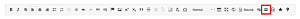 Menu bar, add media button highlighted