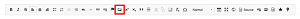 Menu bar, edit image button highlighted