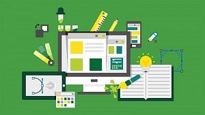 Graphic visualizing design and layout for the web Graphic visualizing design and layout for the web