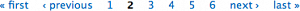 Screen shot of the Library tab paging Screen shot of the Library tab paging