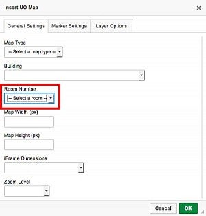 Screenshot showing the room number dropdown Screenshot showing the room number dropdown