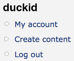 CASIT sidebar login links