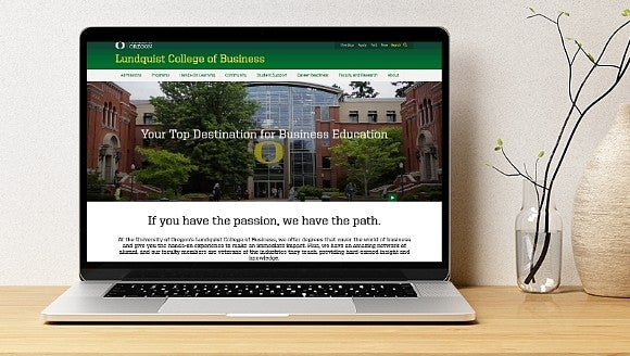 Lundquist College of Business website