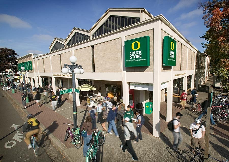 UO Duck Store street view