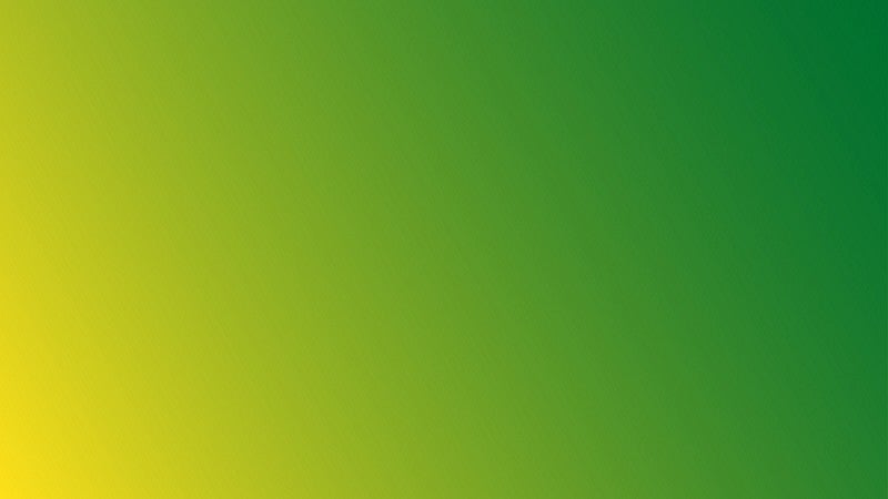 A sample of the UO gradient fading from yellow to green