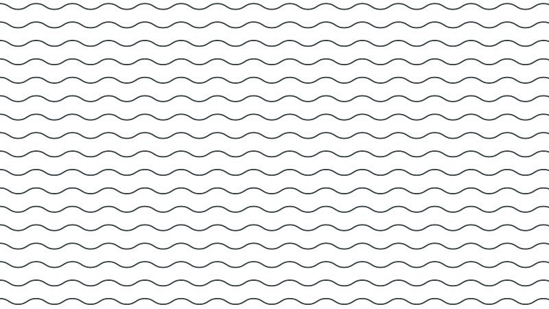 grey wavy lines on a white background