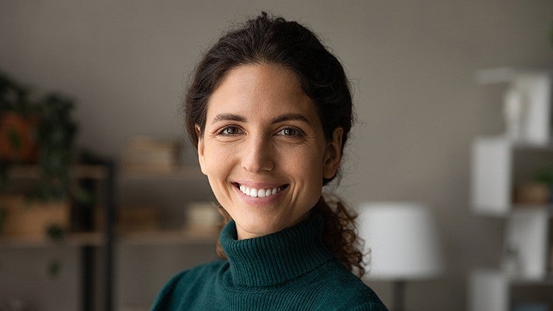 Example of portrait using natural light from a window