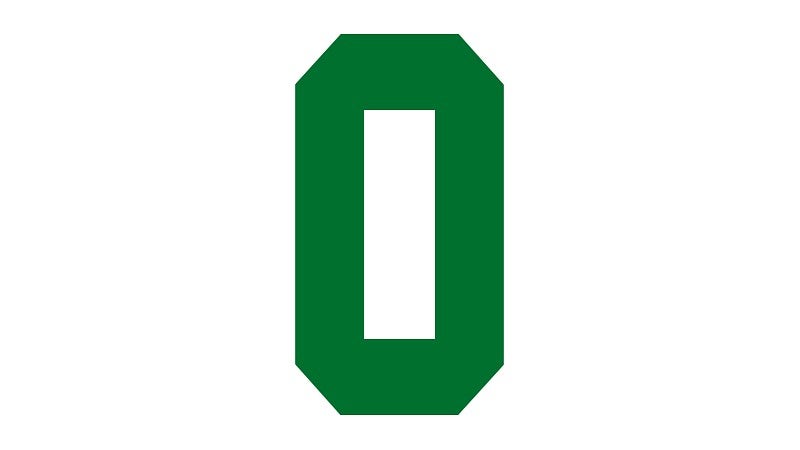 UO athletic O logo