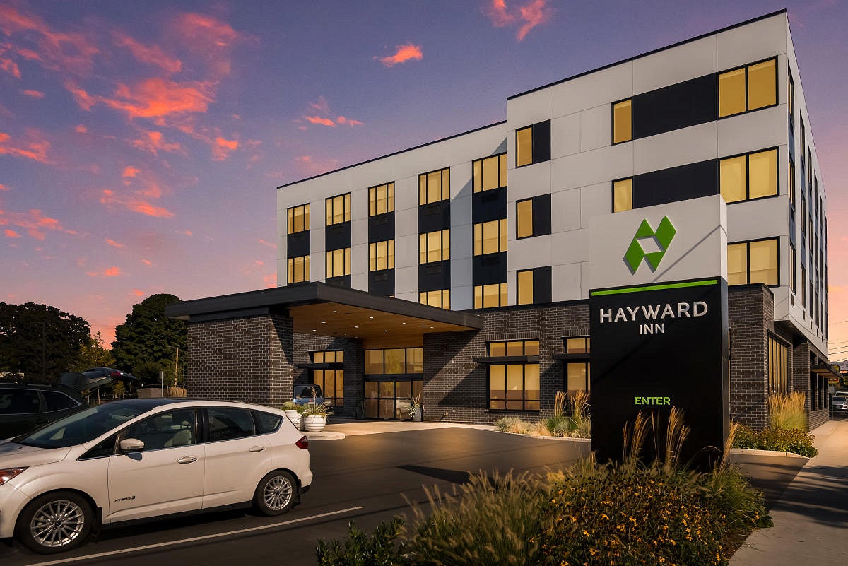 Exterior of the Hayward Inn