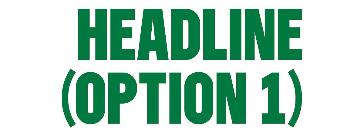 Agitat headline option 1