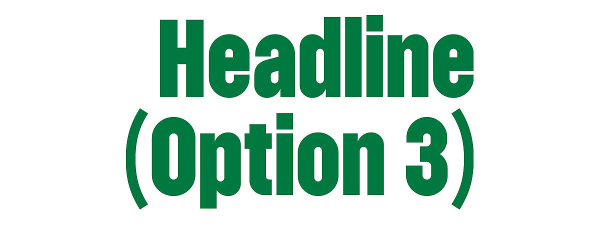 Agitat headline option 3