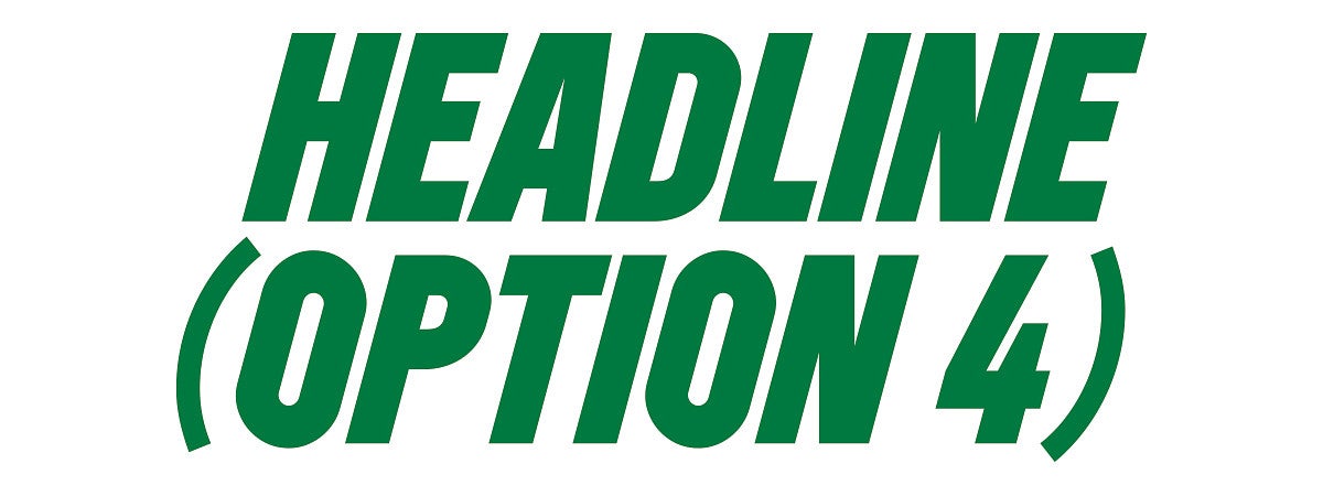 Agitat headline option 4