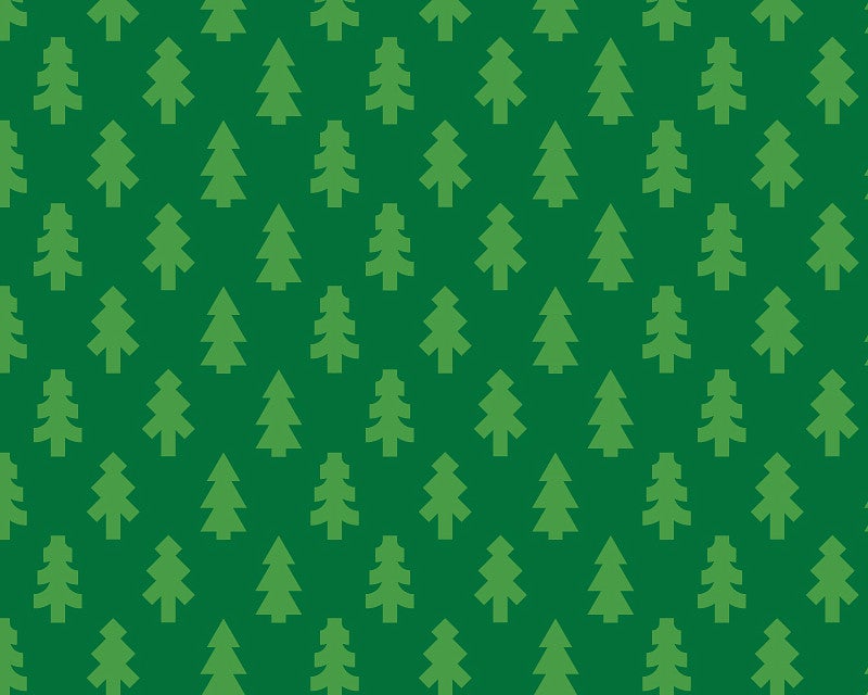 graphical representations of three types of trees in a pattern