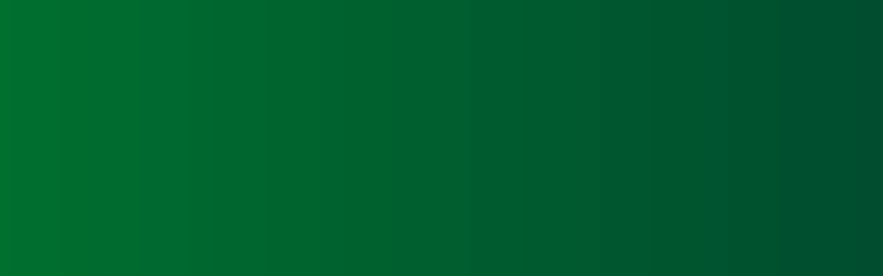 example color gradient with UO Green at left and Evergreen at right