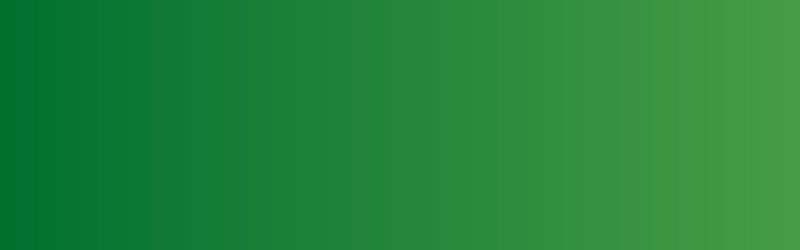 example color gradient with UO Green at left and Fern green at right