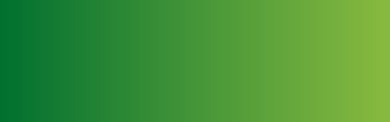 example color gradient with UO Green at left and Moss green at right