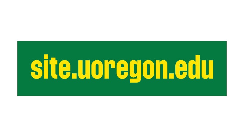 example of a large yellow url on a green background