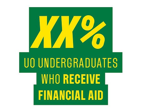statistics example with yellow text on a green background