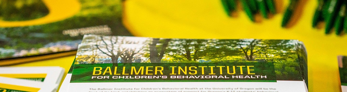Ballmer Institute flier